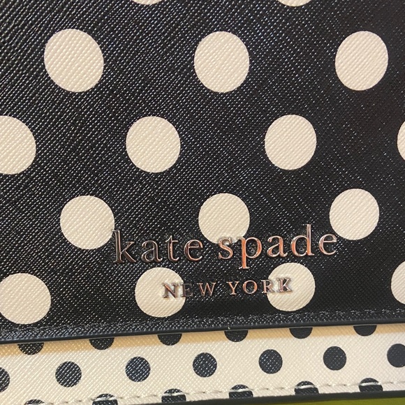 Kate Spade Black and White Polka Dot Crossbody Bag - Picture 5 of 14